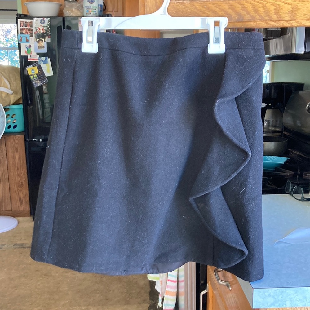 JCREW black mini skirt!